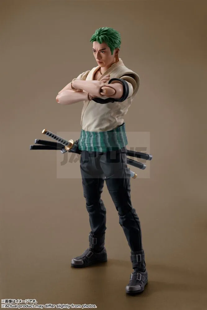 One Piece Netflix - Roronoa Zoro - Figure S.H. Figuarts 14Cm