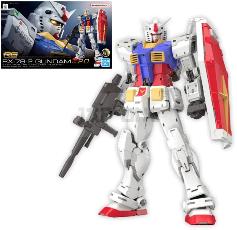 GUNDAM - RG 1/144 RX-78-2 Gundam Ver. 2.0 - Model Kit