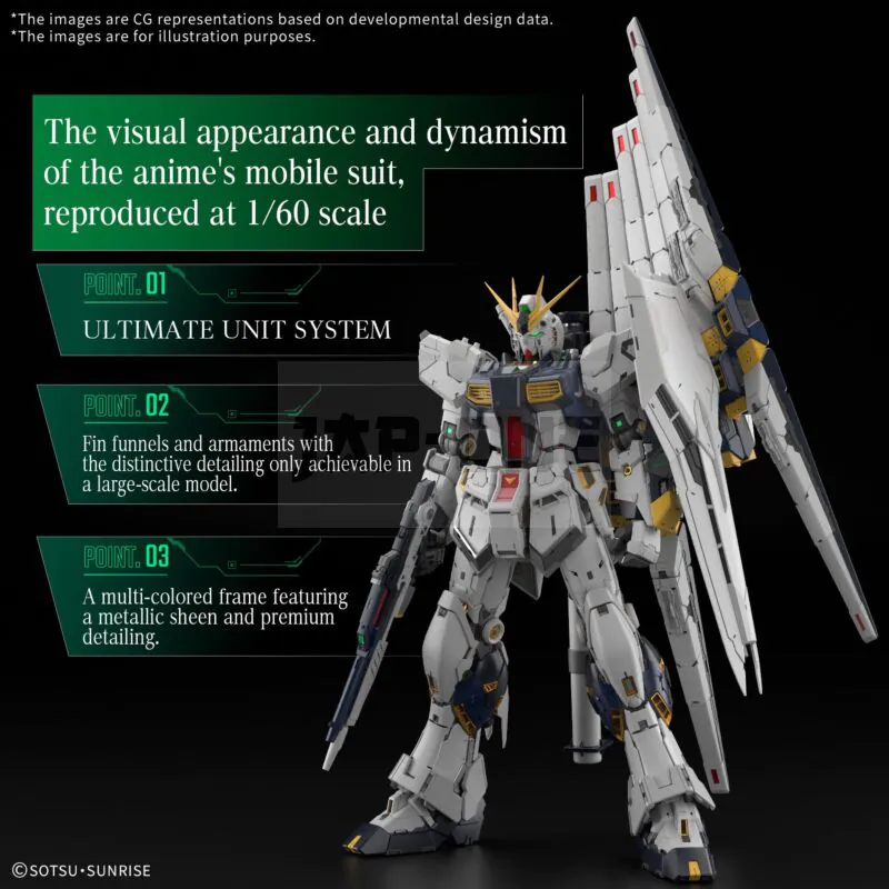 GUNDAM - PG Unleashed 1/60 v Gundam - Model Kit
