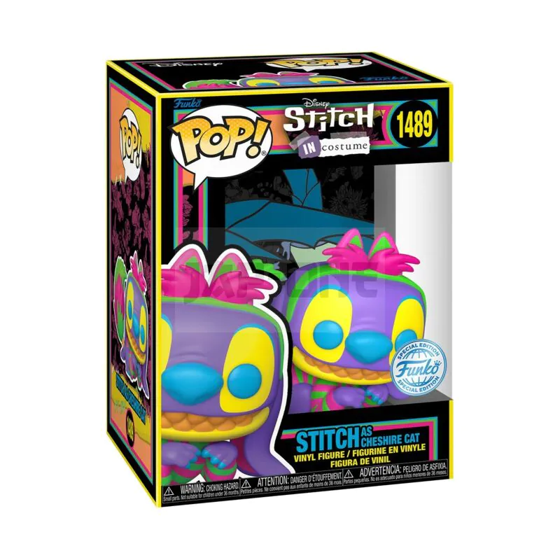 Funko hot Pop Blacklight Chesire Cat