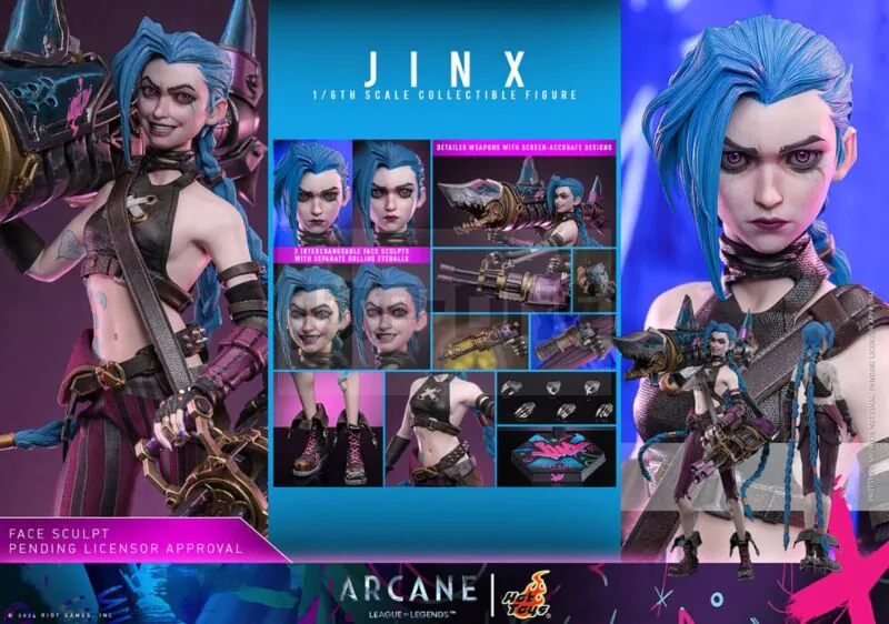 Arcane Figure 1/6 Jinx 27 Cm