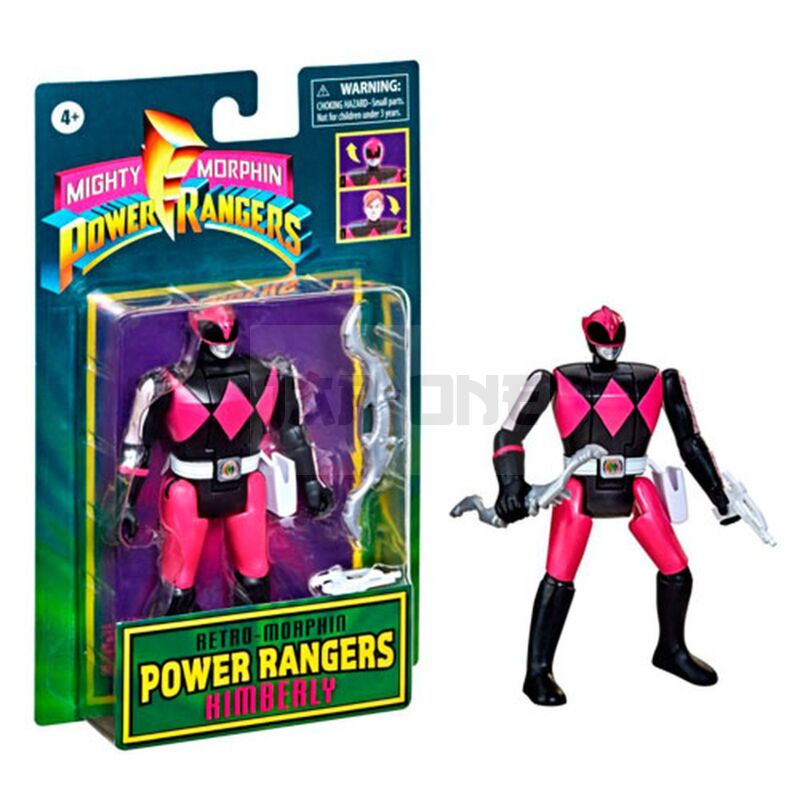 Power Ranger Pink Ranger Might Morpin Kimberly Pink Ranger Fig. 15 Cm Mighty Morphin Retro Morphin Power Rangers