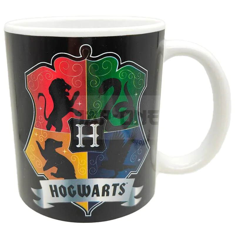 Harry Potter Caneca De Sopa Cumbuca Hogwarts Porcelana 500 Ml Oficial Wb Zona Criativa