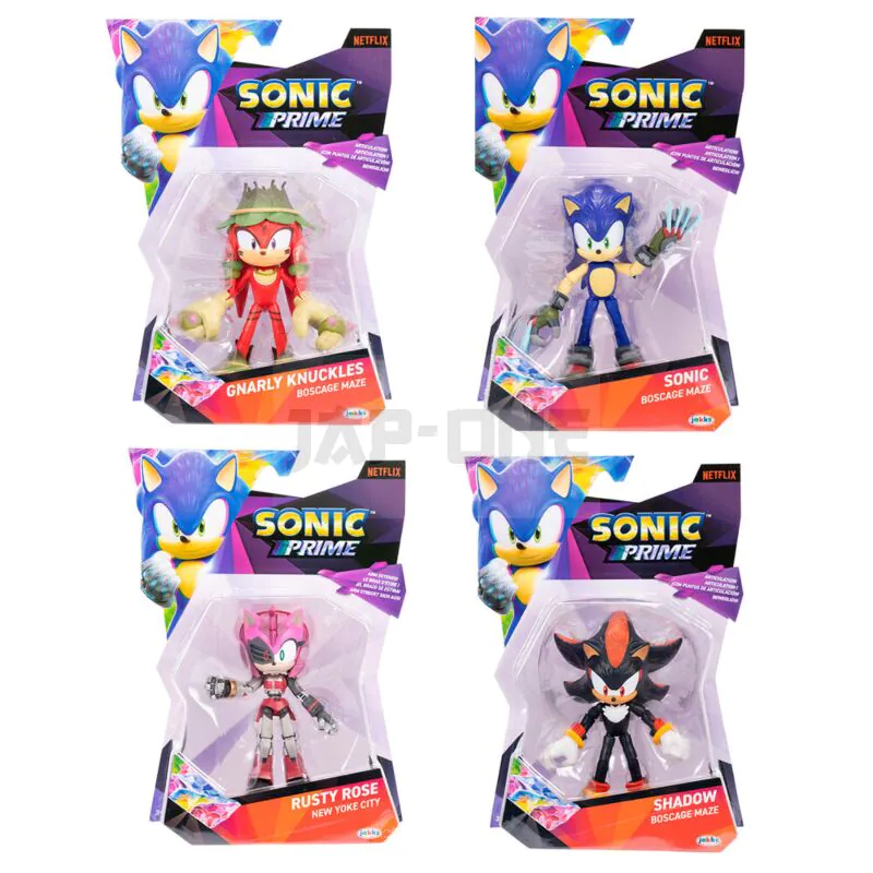 Sonic Prime Wave 2 Assorted Figure 13Cm Sonic Prime Wave 2 Assorted Figure 13Cm