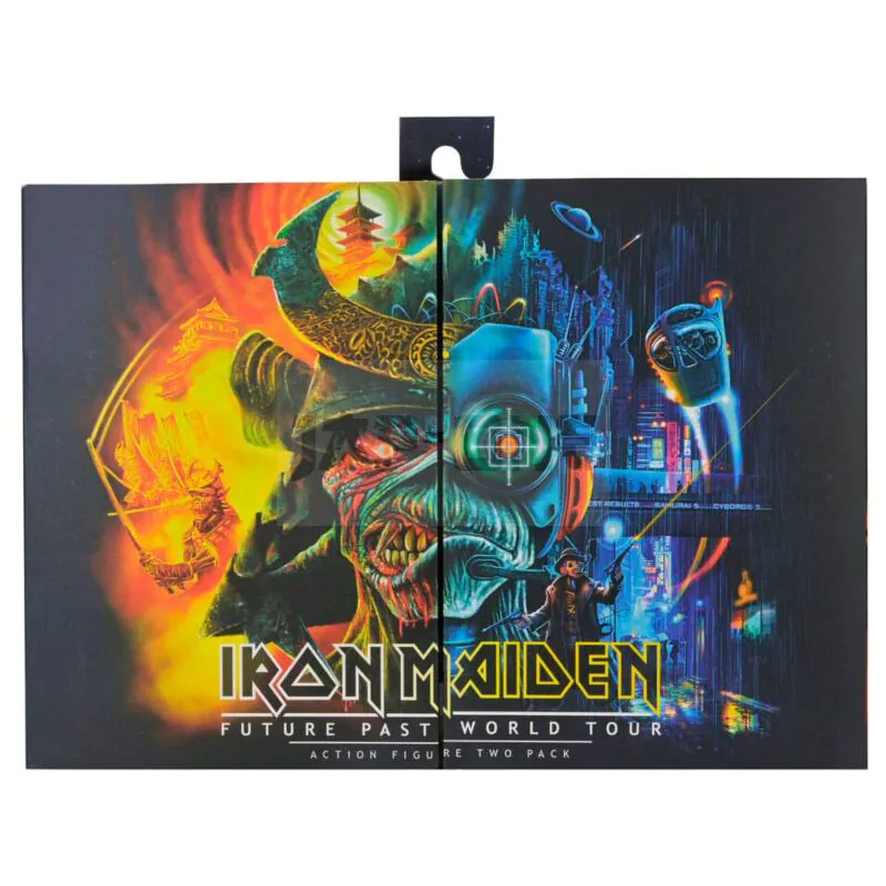 Iron Maiden Future Past World Tour Set 2 Figures Ultimate 18Cm