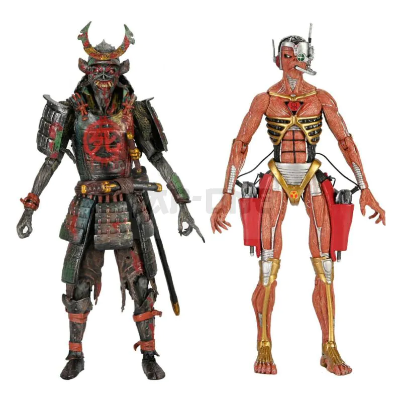 Iron Maiden Future Past World Tour Set 2 Figures Ultimate 18Cm