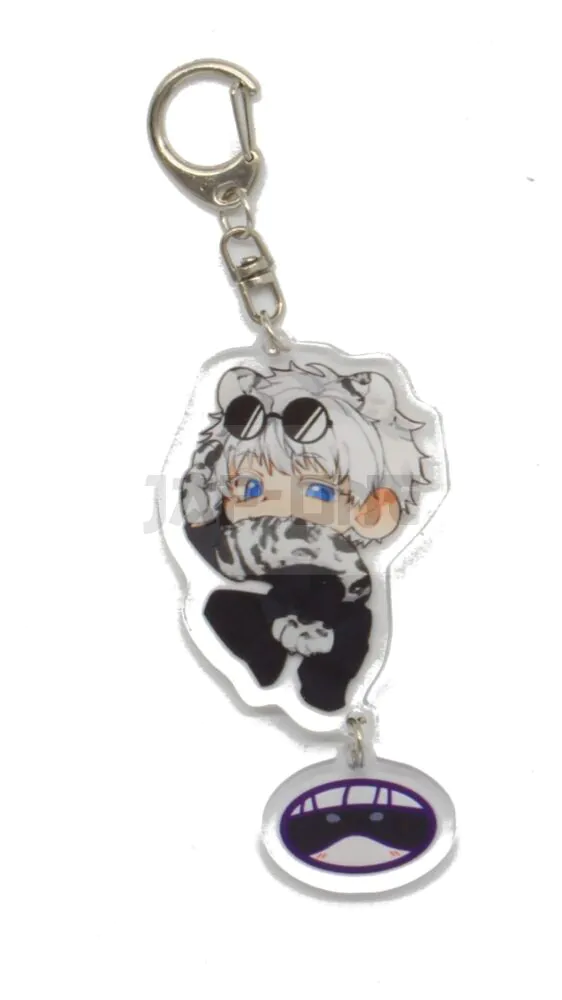 Acrylic Crystal Keychain - Jujutsu Kaisen - Satoru Gojo (Snow