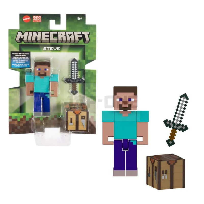 Minecraft Figure Steve 8 Cm