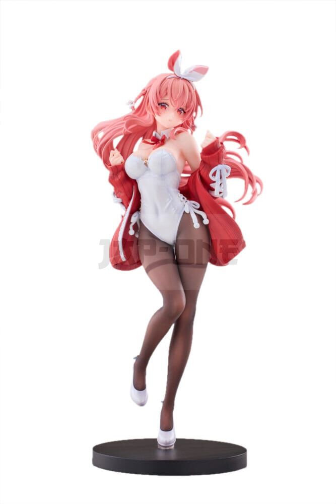 Original Character Figure Pvc 1/7 White Rabbit Illustrated By Rosuuri 24 Cm