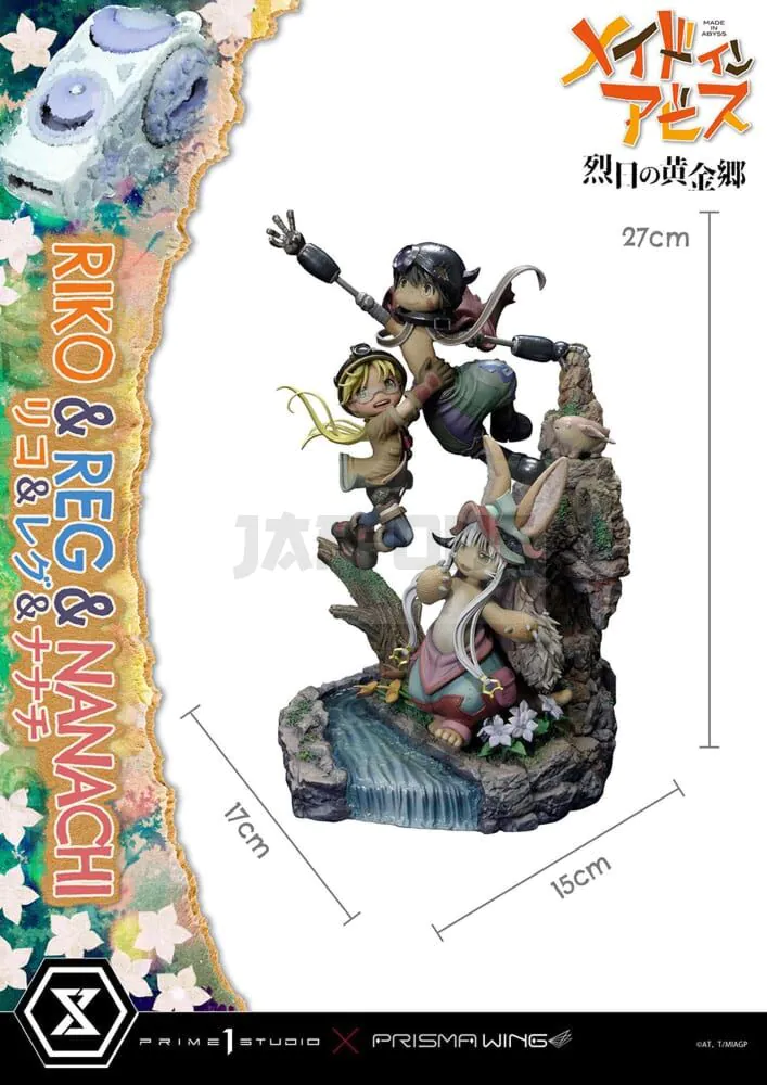 Made In Abyss Figure Riko, Reg & Manachi 27 Cm