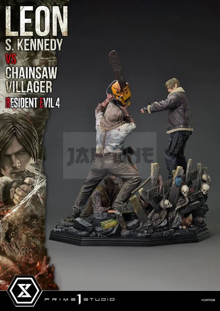 Resident Evil 4 Figure Ultimate Premium Masterline Series 1/4 Leon