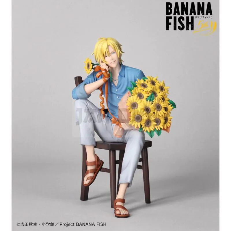 Banana Fish Figure Pvc 1/8 Ash Lynx Birthday Ver. 18 Cm
