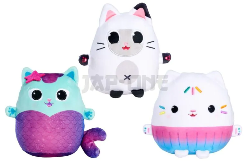 Gabby'S Dollhouse: Squishy Gabby 20 Cm Plush Asst.