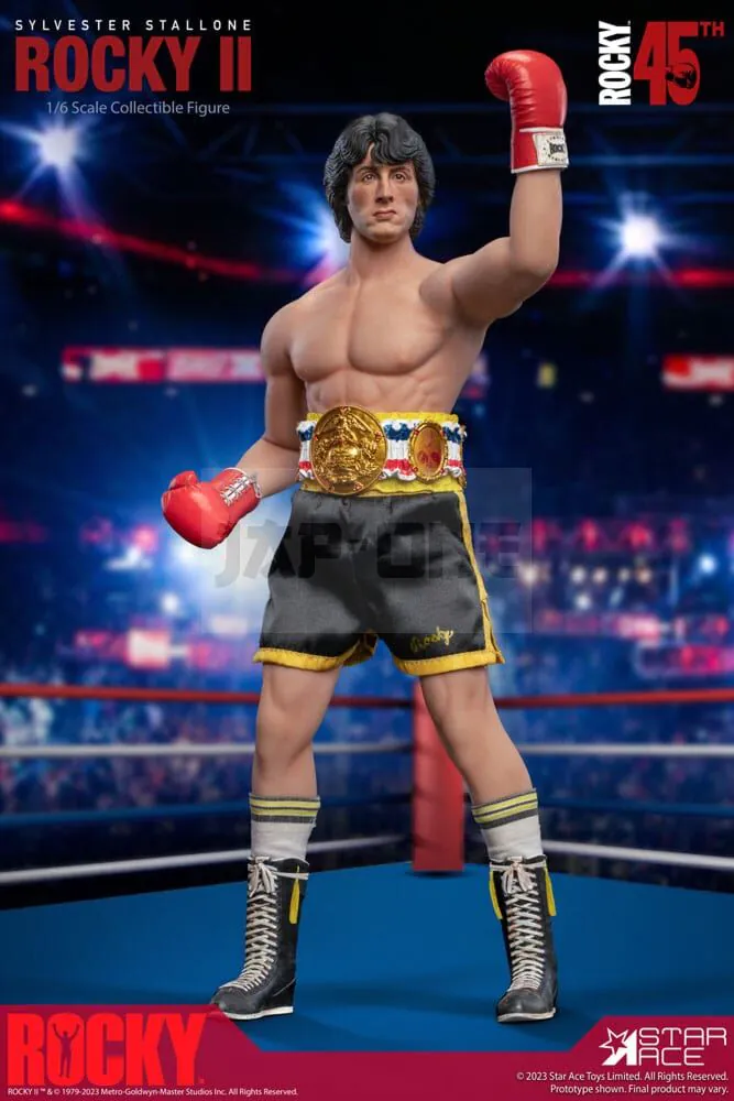 Rocky Ii Figure 1/6 Rocky Deluxe Version 30 Cm