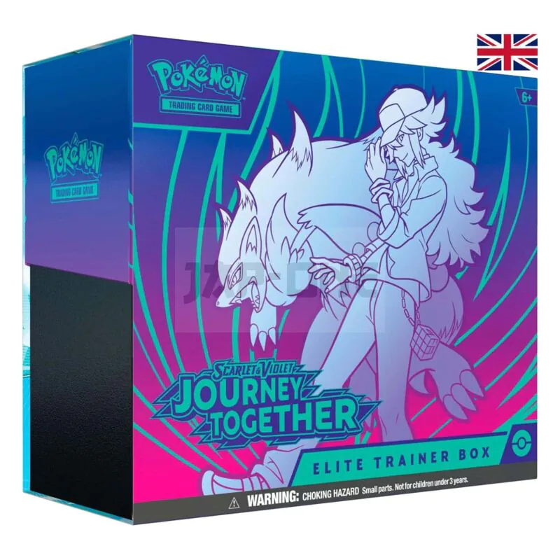 Pokmon Tcg Scarlet & Violet 09 Journey Together Elite Trainer Box *Anglais*