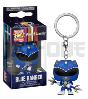 Power Rangers 30Th - Pocket Pop Keychains - Ranger Bleu