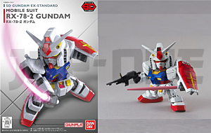 Sd Gundam Rx-78-2 Ex Std 001 4573102656155 Cm Preco
