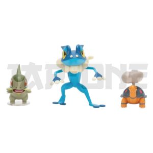 Chartor Pokémon Pack 3 Figurines First Partner Battle Figure Set Chartor ...