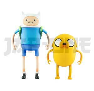 Adventure Time Soft Vinyl Figure Jake & Finn 21 Cm