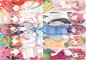 The Quintessential Quintuplets Pochette Plastique A4