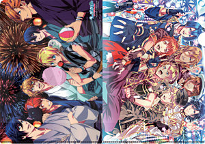 Uta no Prince-sama Pochette Plastique A4