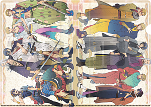 JoJo's Bizarre Adventure Pochette Plastique A4