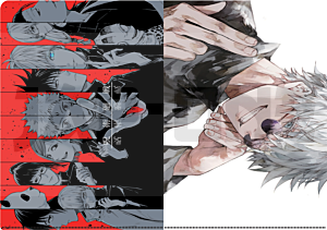 Jujustsu Kaisen Pochette Plastique A4 