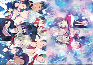 Yuri!!! on ICE Pochette Plastique A4