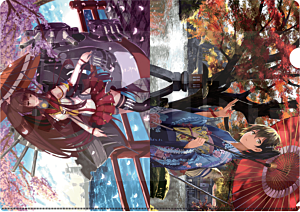 Kantai Collection Pochette Plastique A4