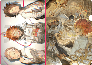 The Promised Neverland Pochette Plastique A4