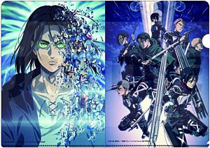 Attack on Titan season 4 part 2 A4 File Holder