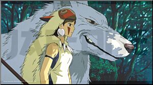 Princess Mononoke Wood Panel