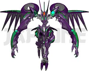 Fafner In The Azure: The Beyond Figurine Moderoid Plastic Model Kit Fafner Mark Nicht 18 Cm