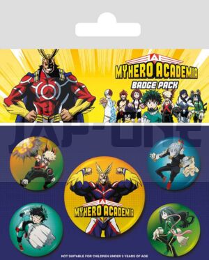 My Hero Academia Badge Pack