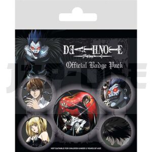 Death Note Badge Pack
