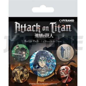 Badge Pack Attack On Titan S4