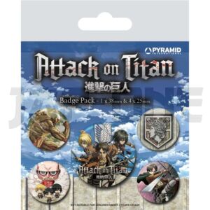 Badge Pack Attack On Titan S3