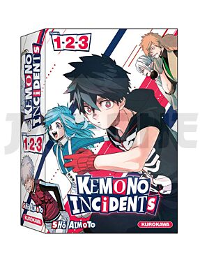 COFFRET - KEMONO INCIDENTS - TOMES 1-2-3