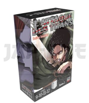 L'Attaque des Titans Coffret T09 à T12