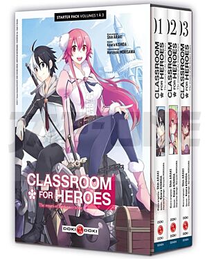 CLASSROOM FOR HEROES - STARTER PACK VOL. 01-03