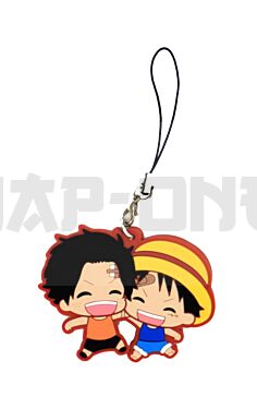 Rubber Strap - One Piece - Ace & Luffy
