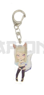 Llavero de cristal acrílico - K/DA - Ahri