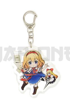 Acryl-Kristall-Schlüsselanhänger - Touhou Project - Alice Margatroid