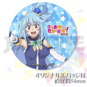 Badge Konosuba God'S Blessing On This Wonderful World Aqua Serie 1