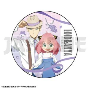 Badge Spy X Family Forger Loid Forger Anya Serie 4