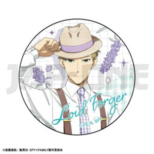 Badge Spy X Family Forger Loid Serie 4