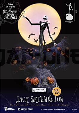 L'Étrange Noël De Monsieur Jack Figurine Master Craft Jack Skellington 40 Cm