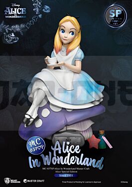 Alice Au Pays Des Merveilles Figurine Master Craft Alice Special Edition 36 Cm