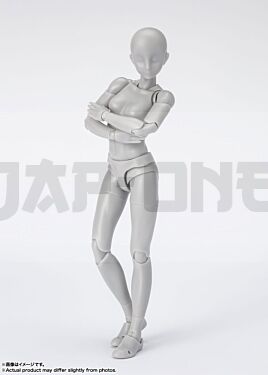 S.H. Figuarts Figurine Body-Chan Sports Edition Dx Set (Gray Color Ver.) 14 Cm 1
