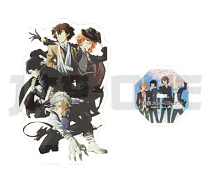 Cristal Acrílico - Bungo Stray Dogs - Quator - Atsushi, Osamu, Ryuunosuke & Chuuya